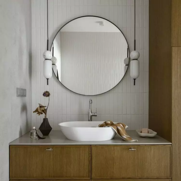 Larger bathroom
