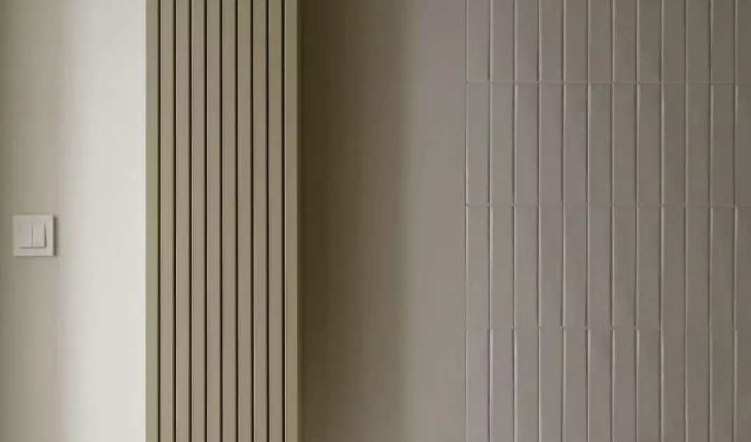 Designer bathtub and decorative radiator