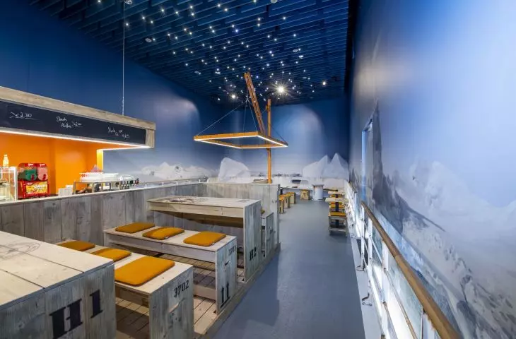 Interior design: arctic skies overhead