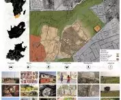 Projekt szkoły i centrum społecznego, teren opracowania