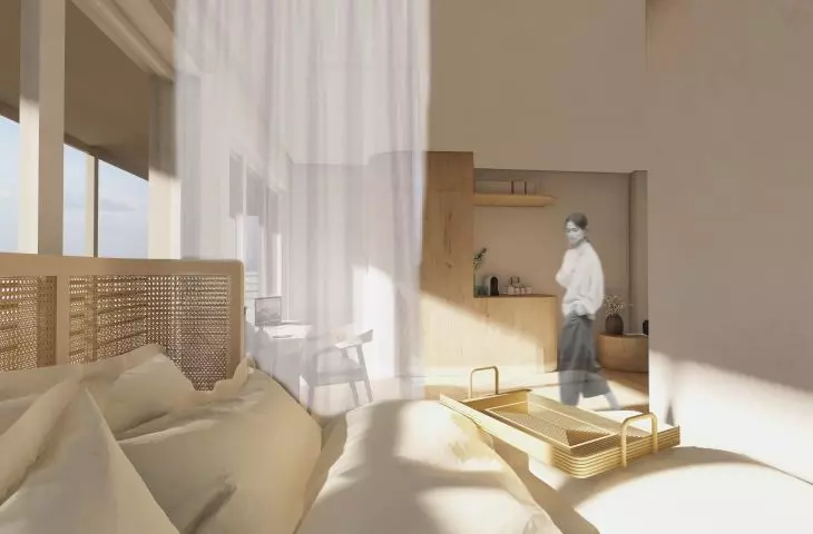 Private room for patients 