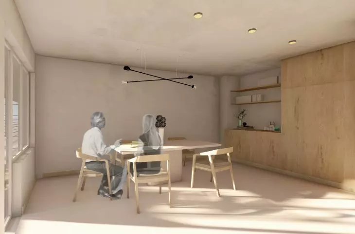 The interior of the office for multi-person therapy