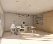The interior of the office for multi-person therapy