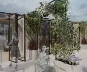 Anxiety therapy house project, terrace