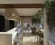 Bar on the fourth floor