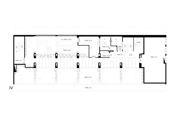 Anxiety therapy house project, 4th floor plan
