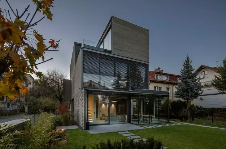 widok od strony ogrodu