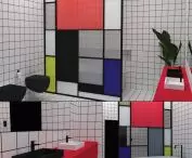 Projekt wnętrza łazienki w domu jednorodzinnym, proj.: Zuzanna Chrzanowska