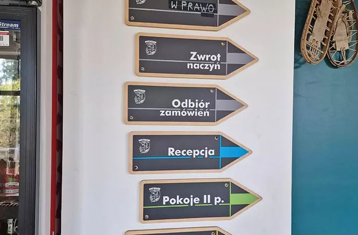 schronisko Przysłop pod Baranią Górą  — współczesność już się tu wprowadziła i objawia się między innymi poczuciem humoru