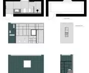 Projekt wnętrza łazienki w domu jednorodzinnym, proj.: Julia Stępska