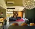 Interior architecture, also by Ultra Architects, is an integral part of the overall project; 