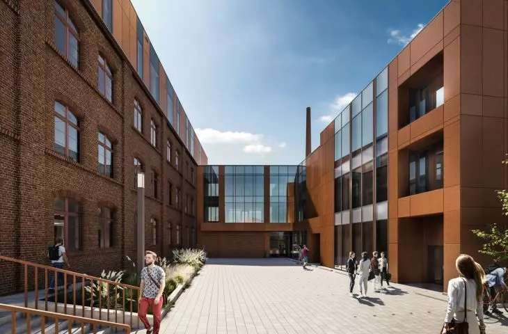Old Paper Mill after adaptation, visulization 