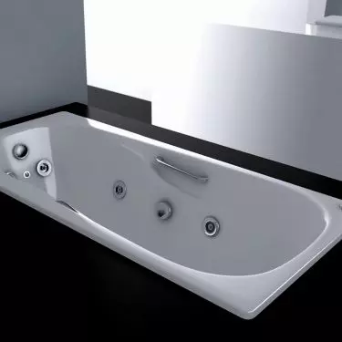 Enamel bathtub