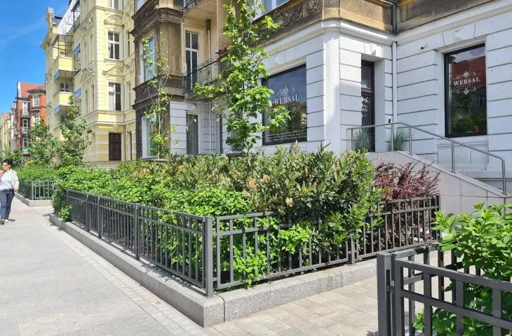 Szczecin's green fore gardens
