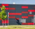 Ruukki Liberta elegant 500 panel on Fastmall building