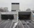 View of the tunnel entrance
