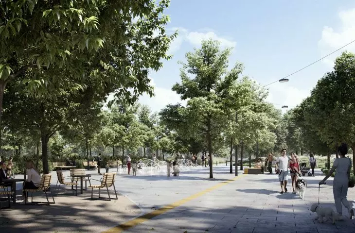 Visualization of the park