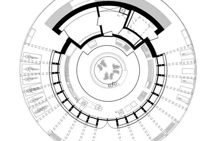 Roundhouse, projection