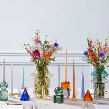 Colored glass will be a great addition