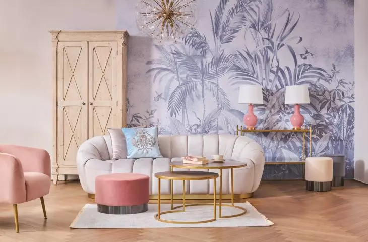 Pastel Cocktail interior style