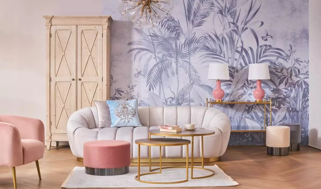 Pastel Cocktail interior style