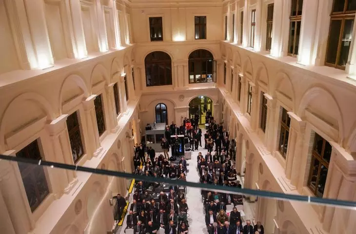 Opening of the Princes Czartoryski Museum in Krakow
