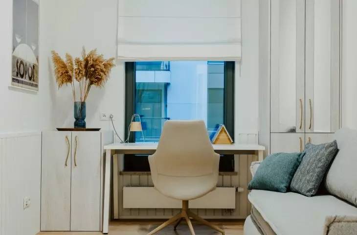 Office and guest room