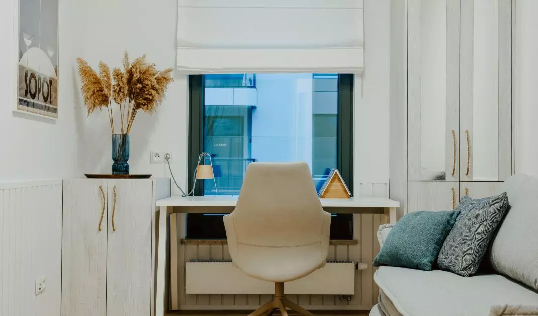 Office and guest room