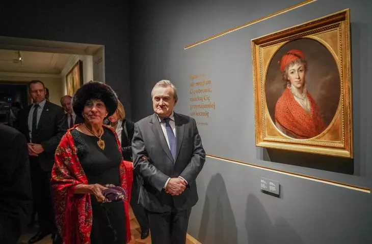 Opening of the Princes Czartoryski Museum in Krakow