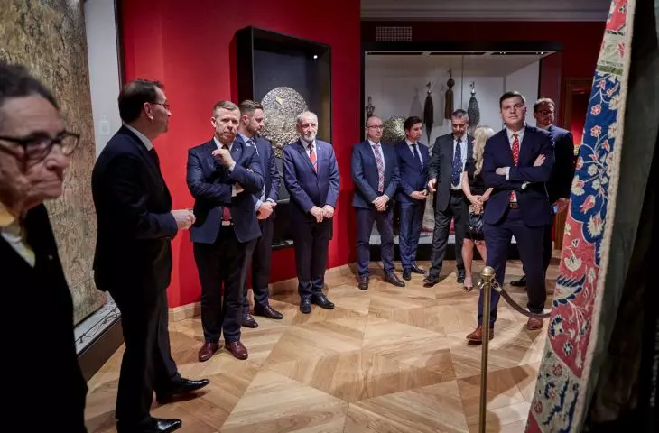 Opening of the Princes Czartoryski Museum in Krakow