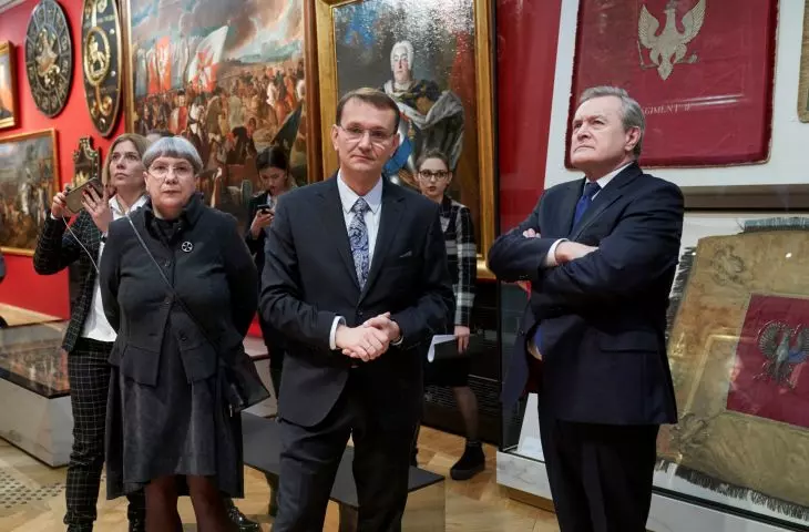 Opening of the Princes Czartoryski Museum in Krakow