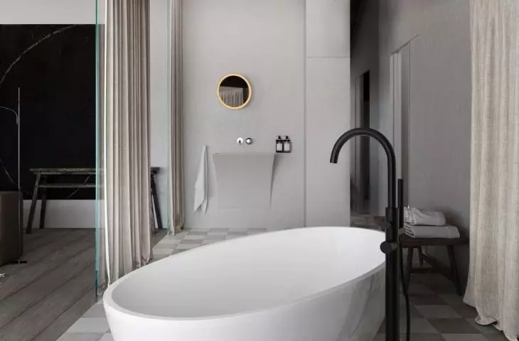 Freestanding bathtub