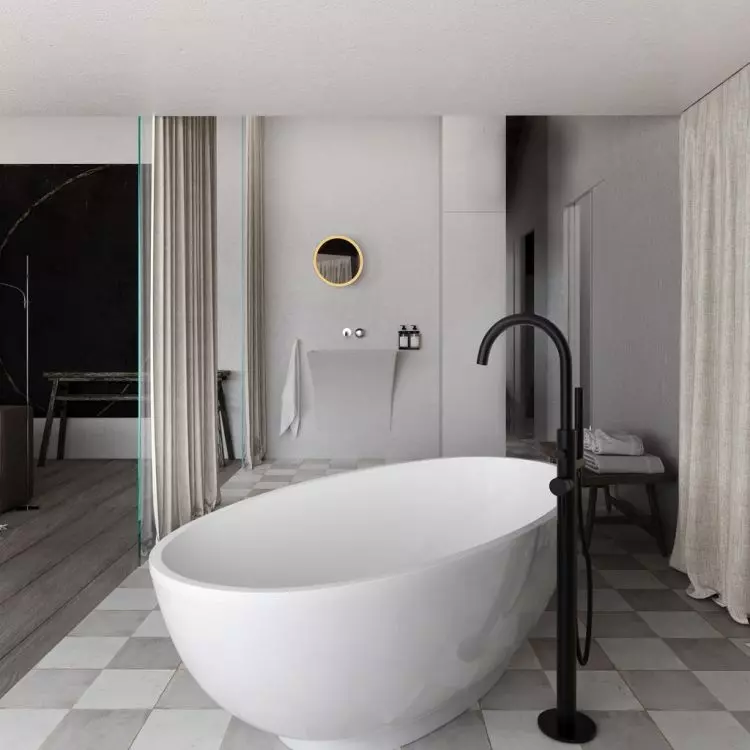 Freestanding bathtub