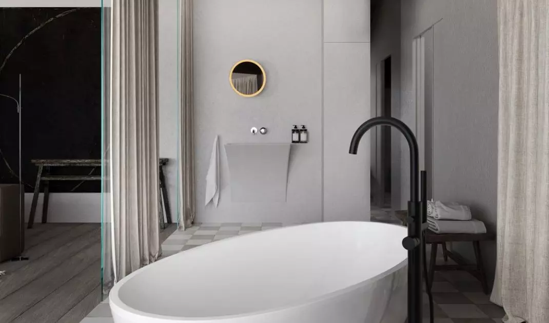 Freestanding bathtub