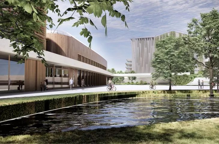 visualization of the campus
