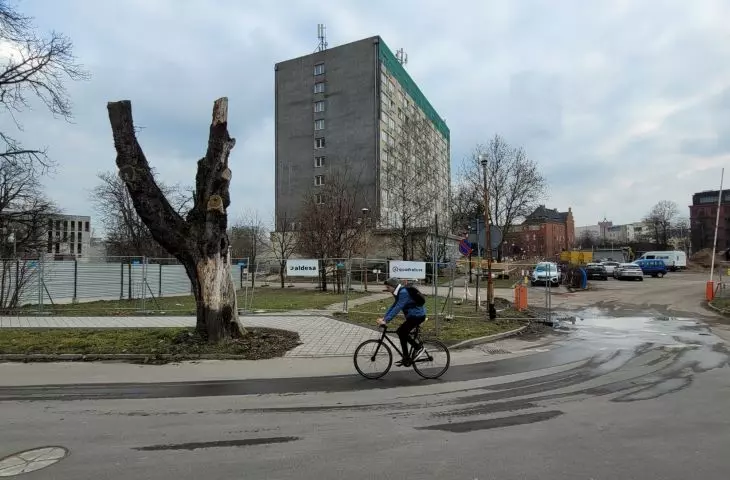 Dawny Hotel Ikar przy ul. Solnej w Poznaniu