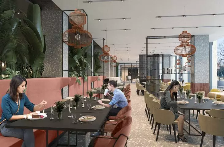 Restaurant interior design
