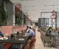Projekt wnętrza restauracji