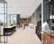 Bar interior design, visualization