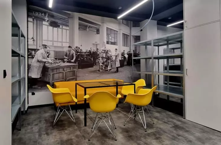 Nowoczesne wnętrza Oddziału Architektury