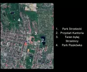 The grounds of the former Shooting Range provide a link between other green assumptions. They are the ones that could be combined into one central park