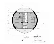 Circular Villas, rzut 1. piętra