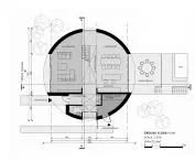 Circular Villas, rzut parteru