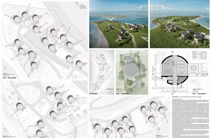 Circular Villas, plansza konkursowa