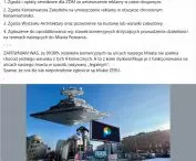 Encouragement to report illegal ads on Poznaniator initiative profile 