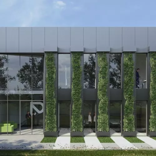 Budynek biurowo-magazynowy W Wolbromiu