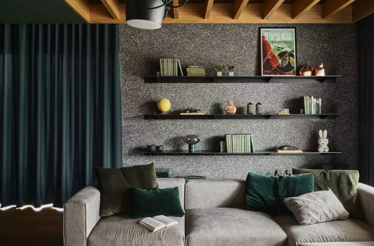 Gray is broken with wood