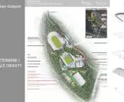 Master plan for sports center on Golęcin in Poznań