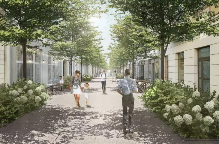 Wizualizacja ul. Chmielnej