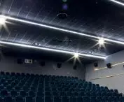 AMF THERMATEX Alpha Colour panels installed in the cinema hall